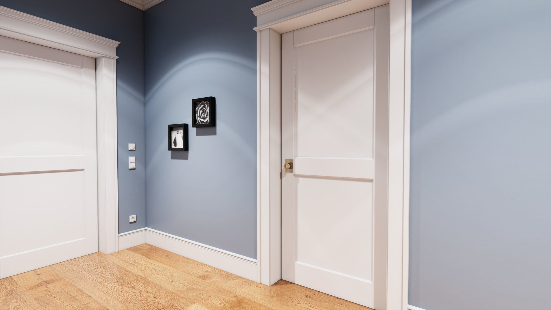 Apartment Hallway UE4 3D model_12