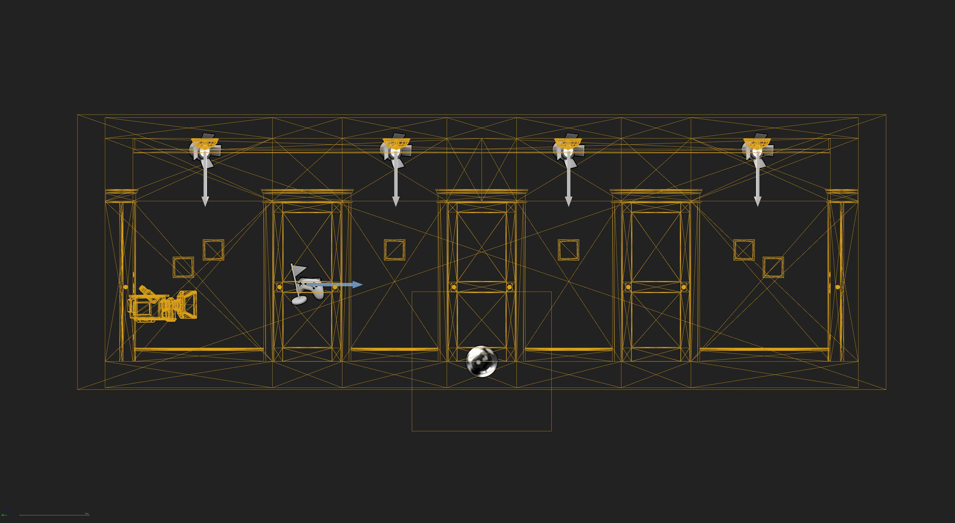 Apartment Hallway UE4 3D model_18