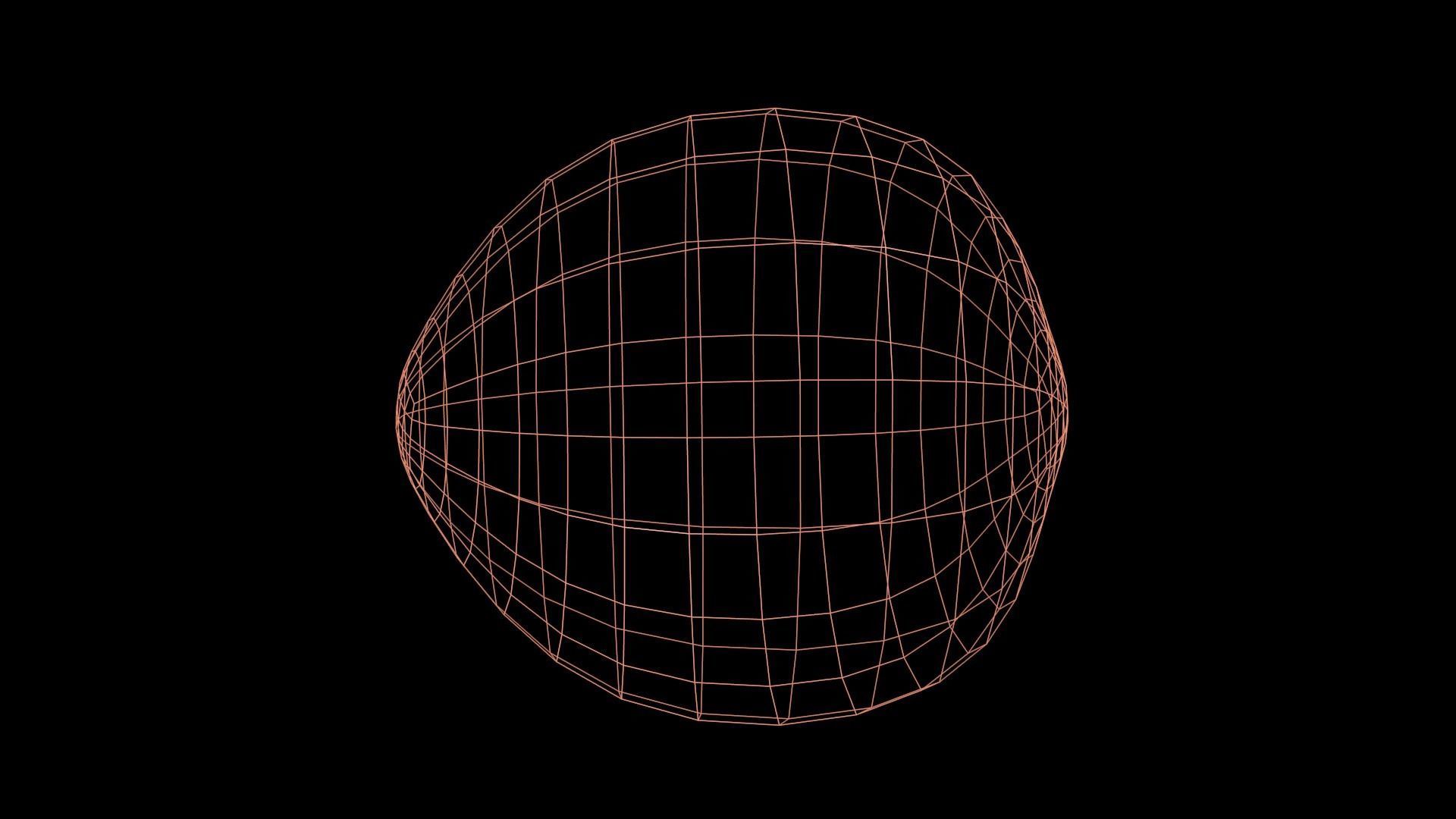 Coconut Low-poly 3D model_7