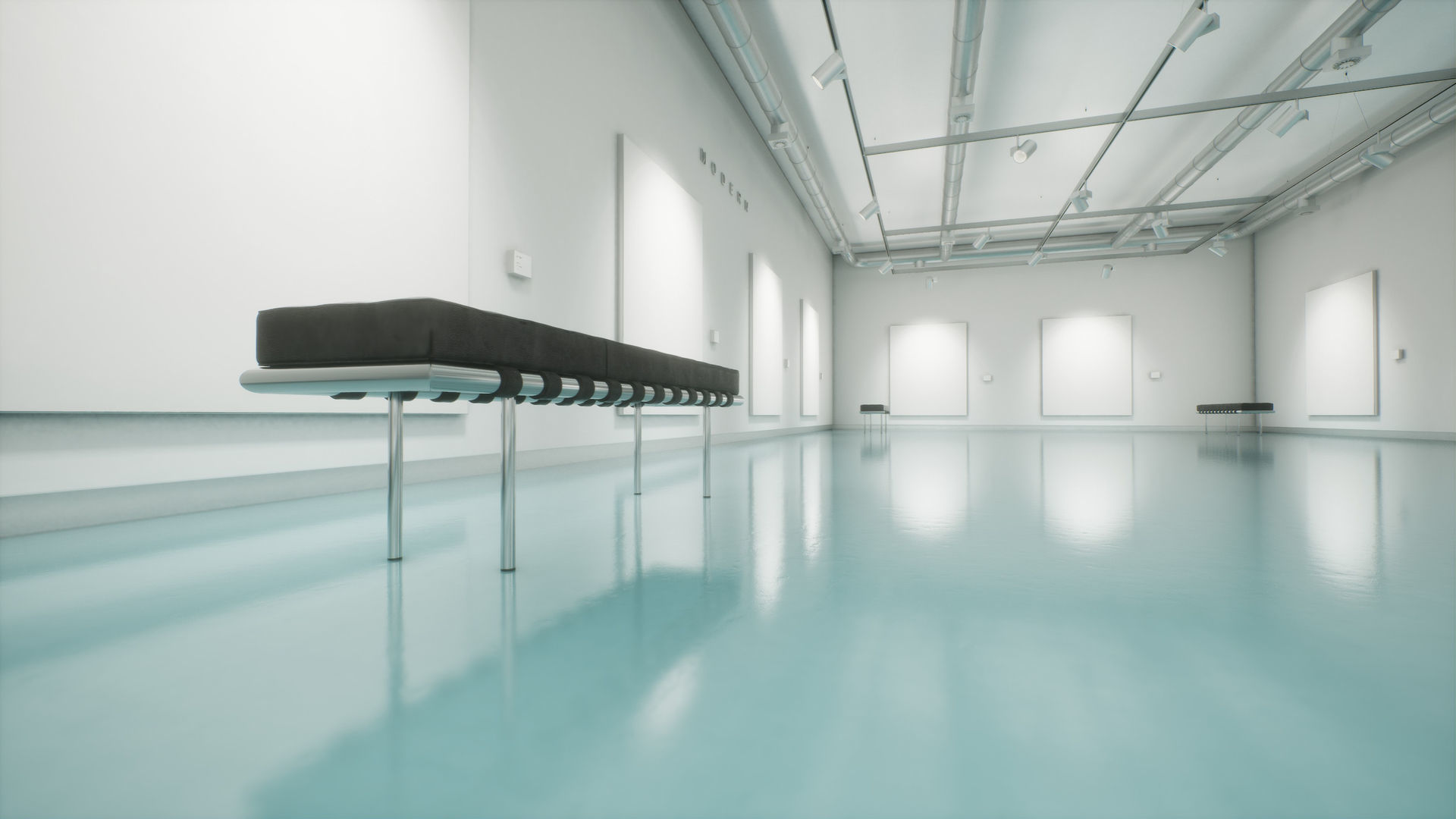 Art Gallery 009 UE4 3D model_15
