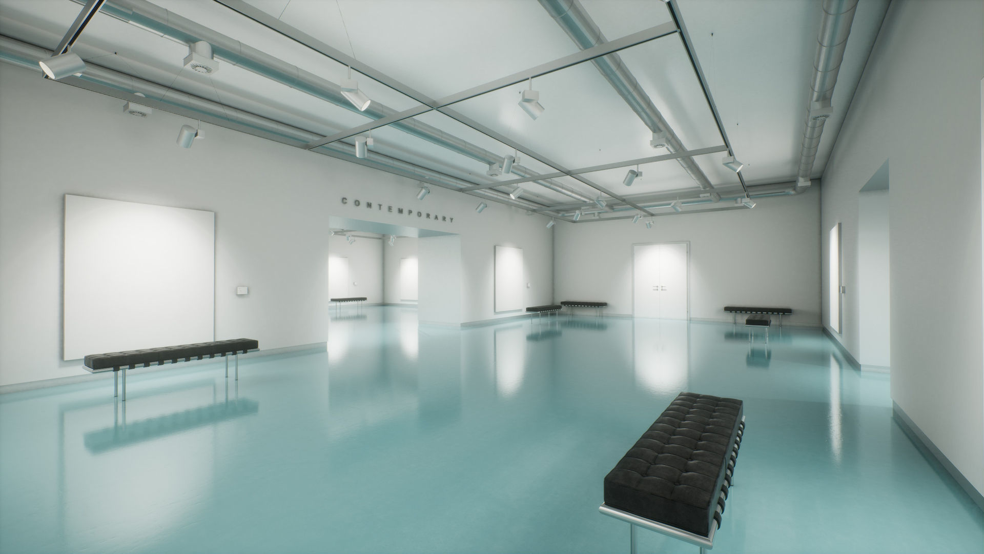 Art Gallery 009 UE4 3D model_14