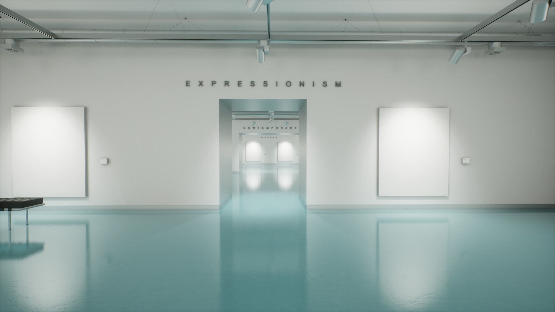 Art Gallery 009 UE4 3D model_13