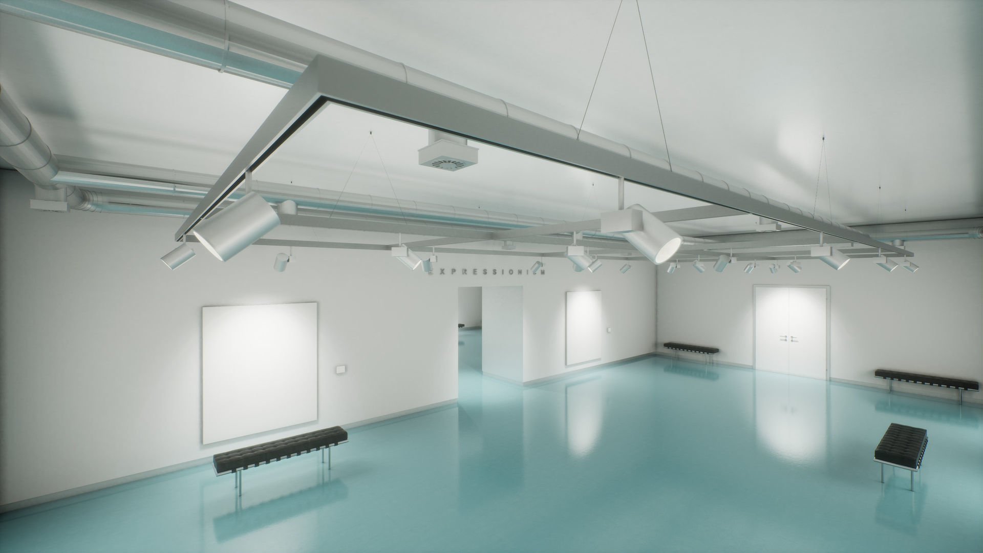 Art Gallery 009 UE4 3D model_11