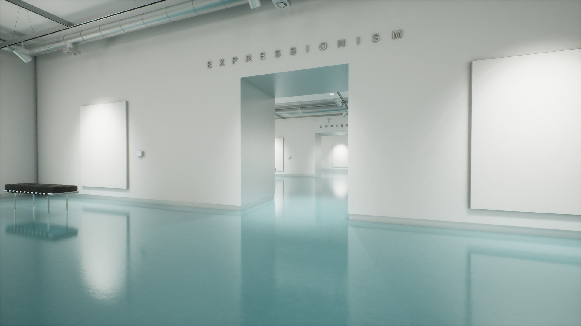 Art Gallery 009 UE4 3D model_6
