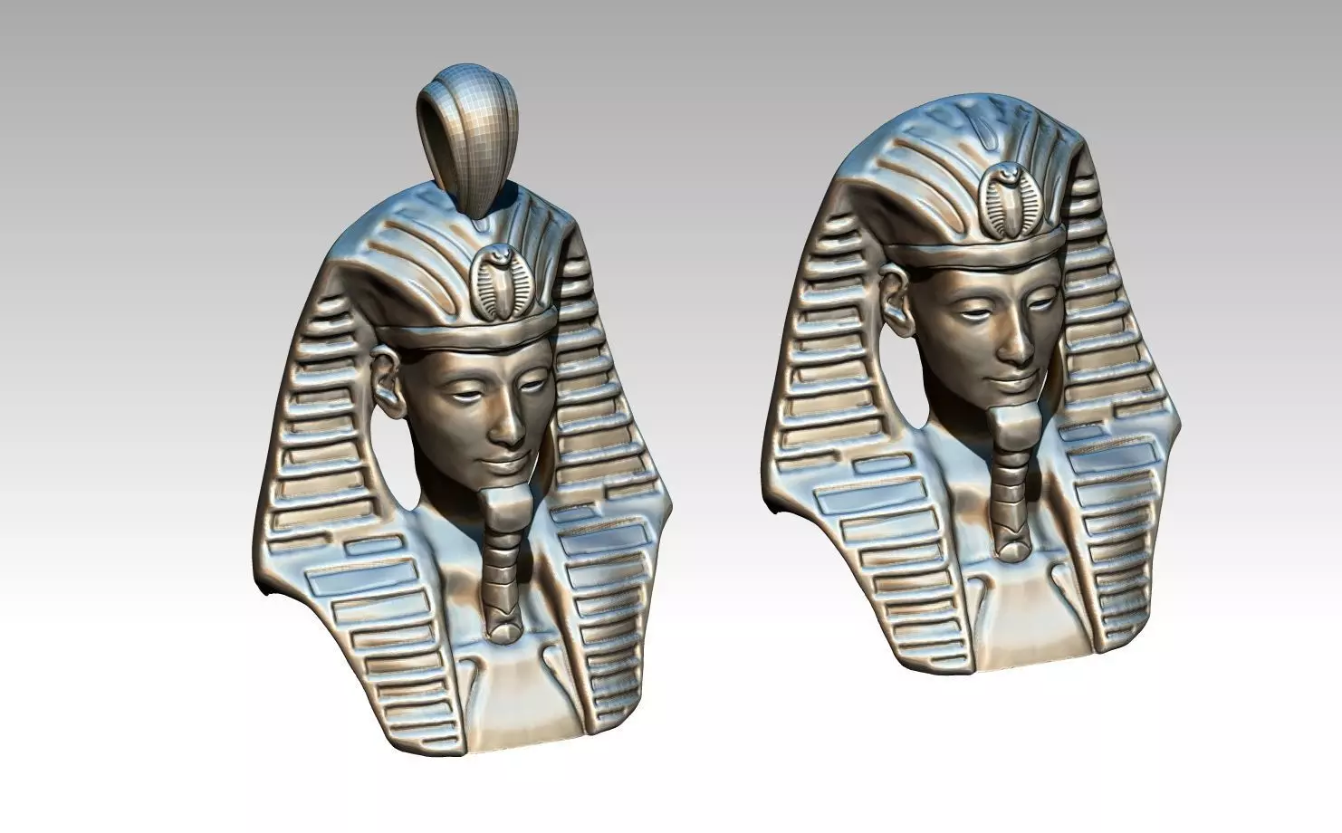 pharaon pharaoh pendant 3D print model