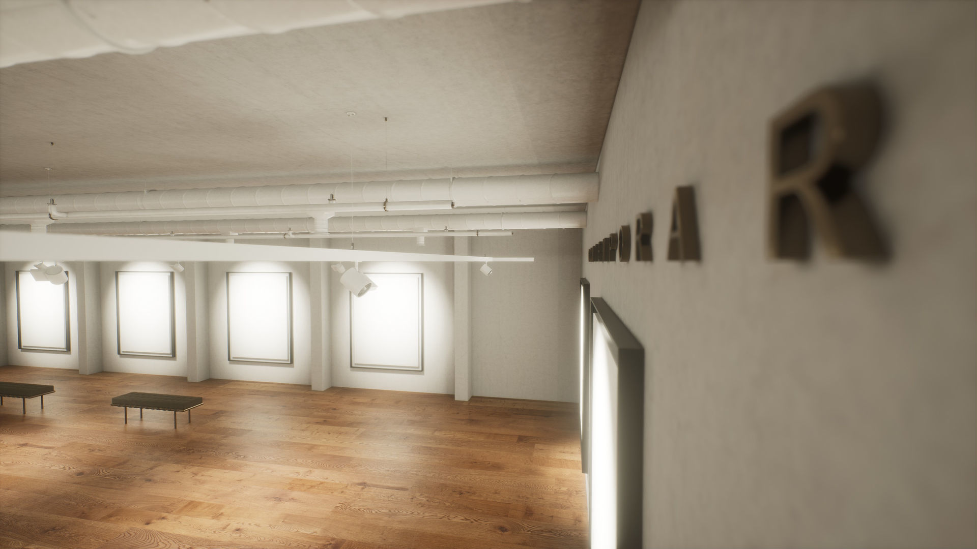 Art Gallery 005 UE4 3D model_13