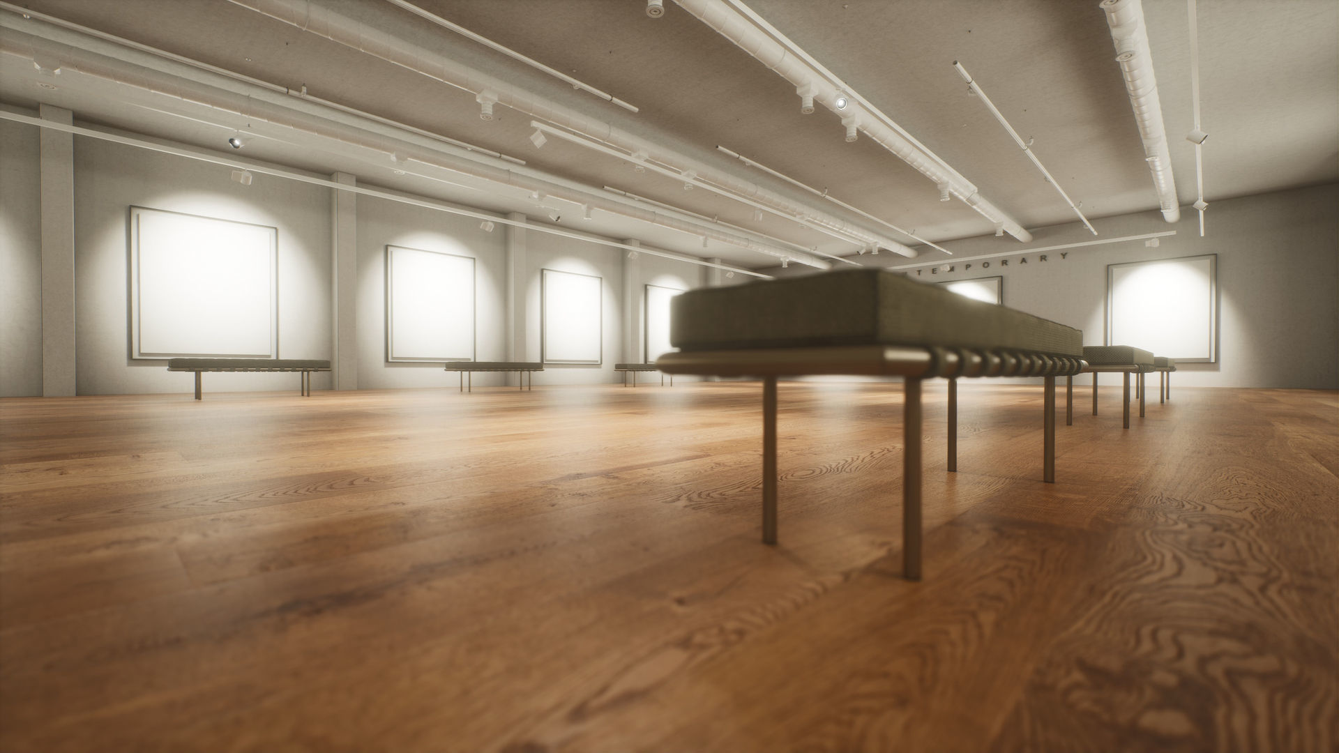 Art Gallery 005 UE4 3D model_21