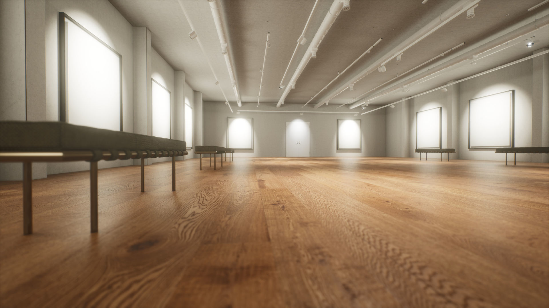 Art Gallery 005 UE4 3D model_15