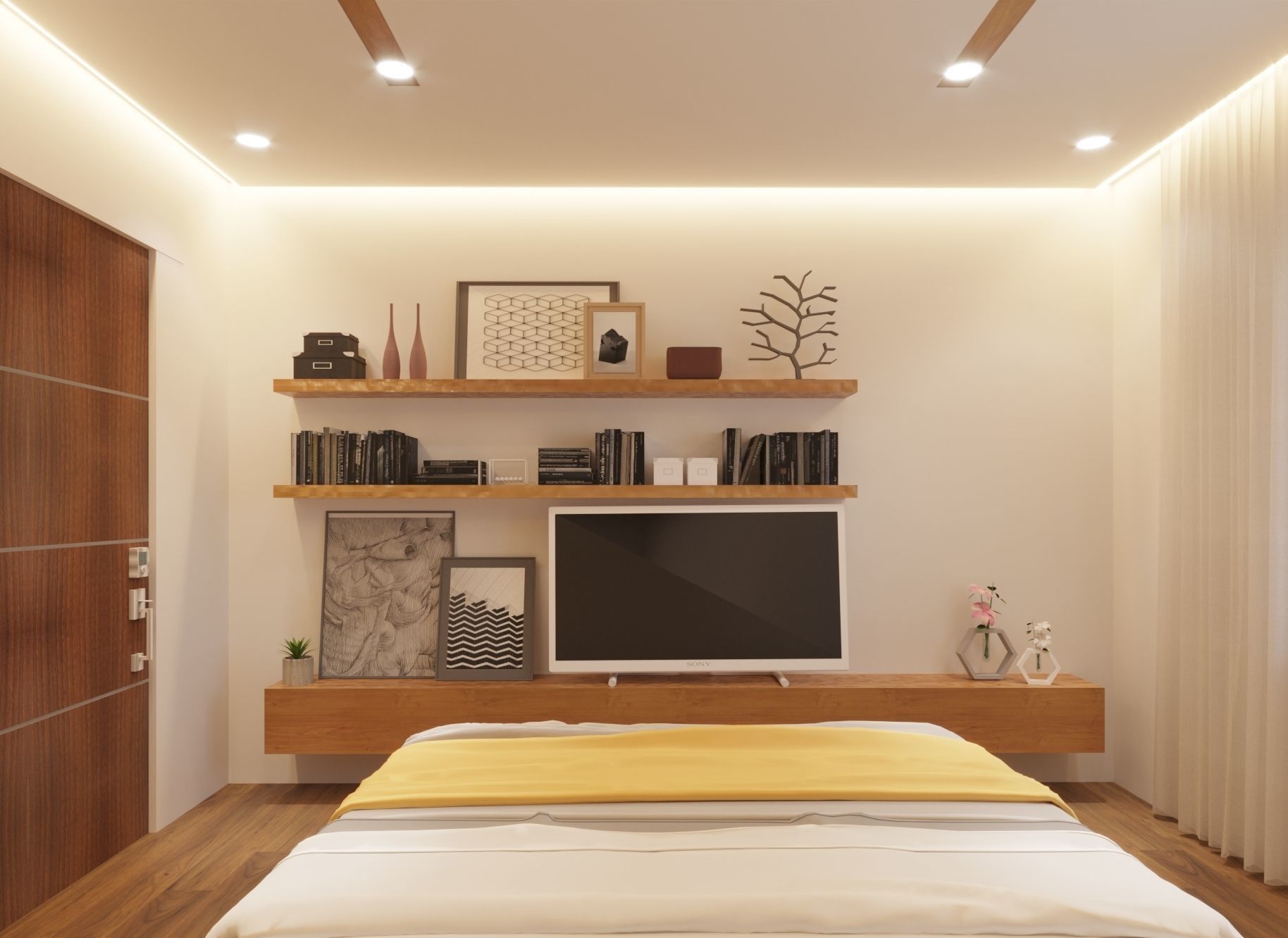 Interior Scene for 3ds max and Corona Renderer 3D model Free 3D model_14