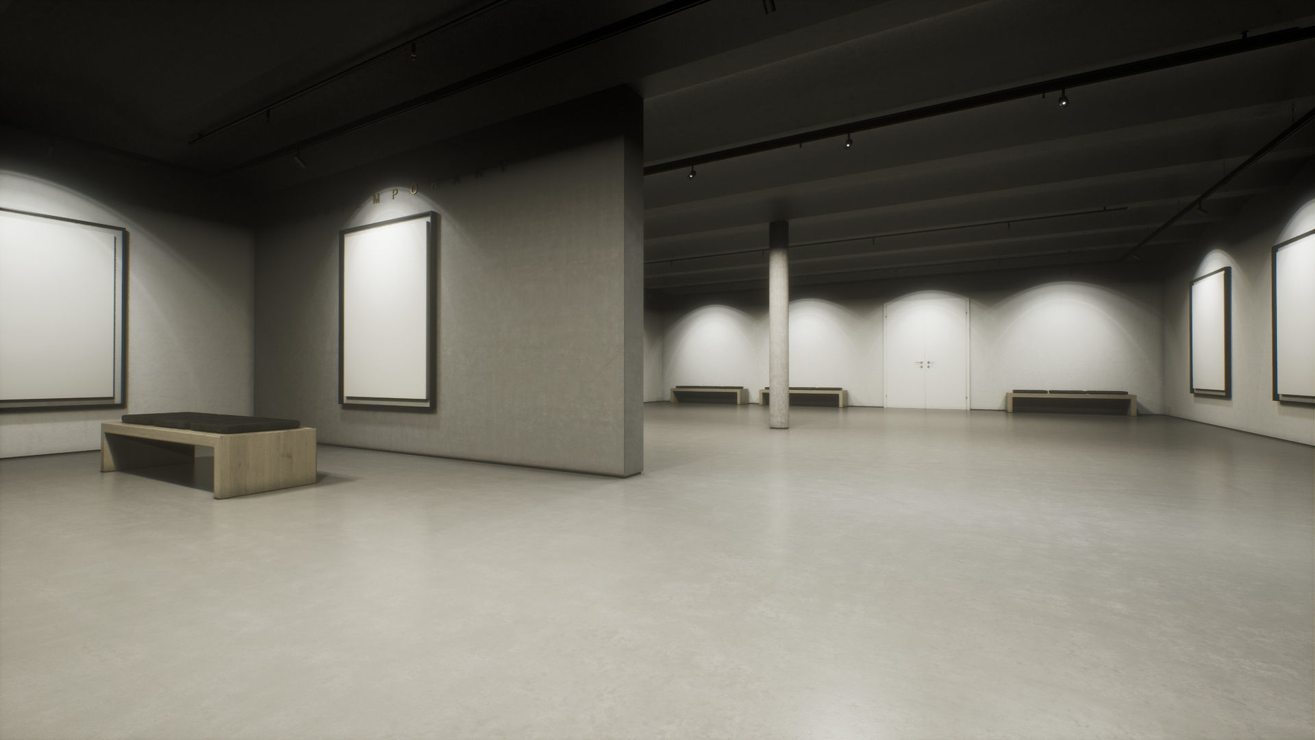 Art Gallery 004 UE4 3D model_15