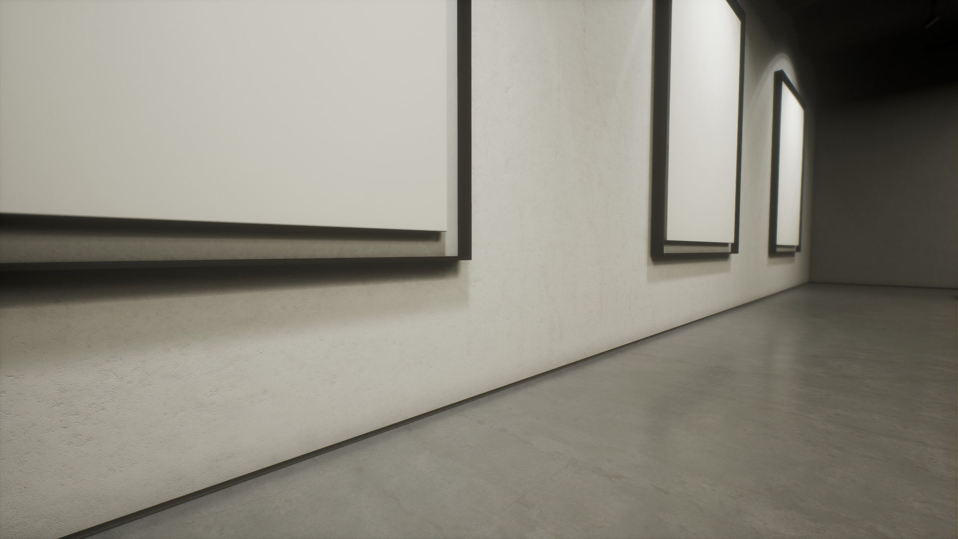 Art Gallery 004 UE4 3D model_9