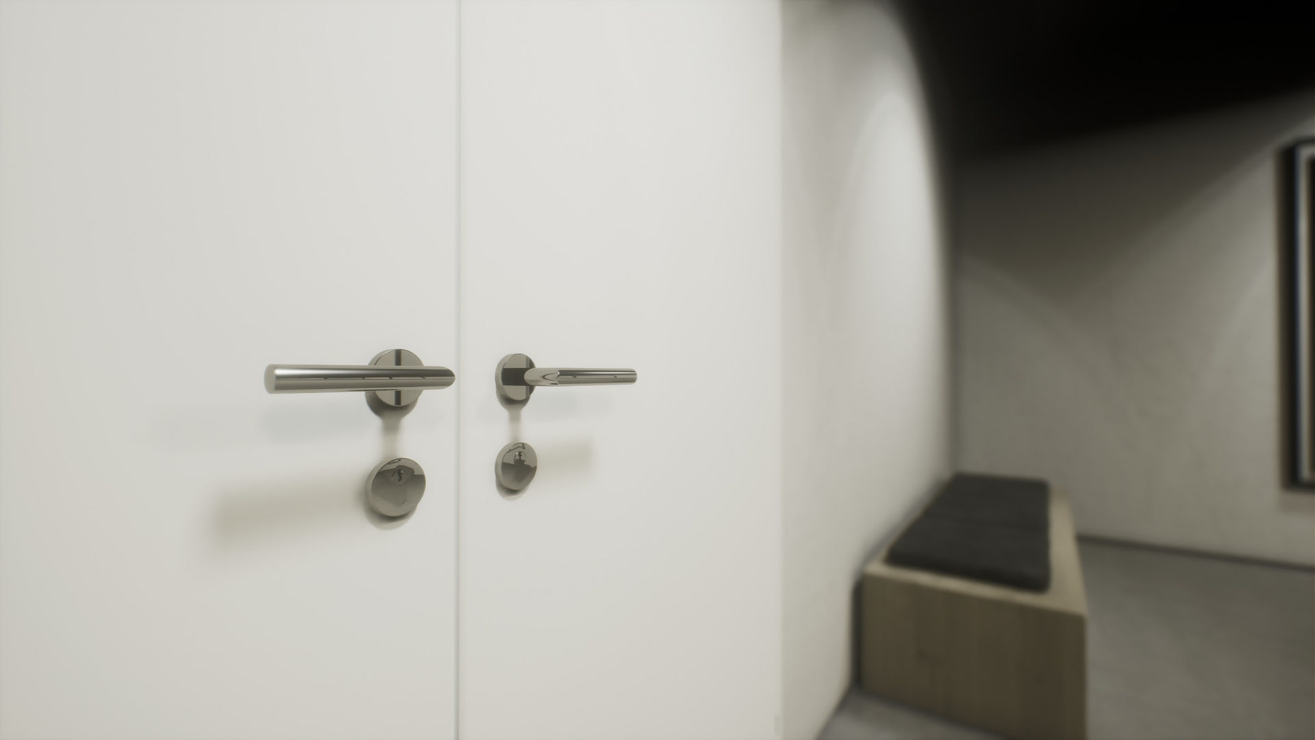 Art Gallery 004 UE4 3D model_3