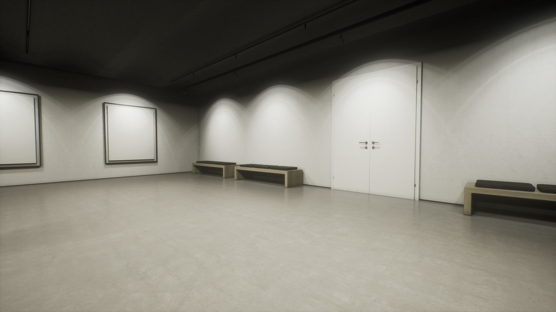 Art Gallery 004 UE4 3D model_13