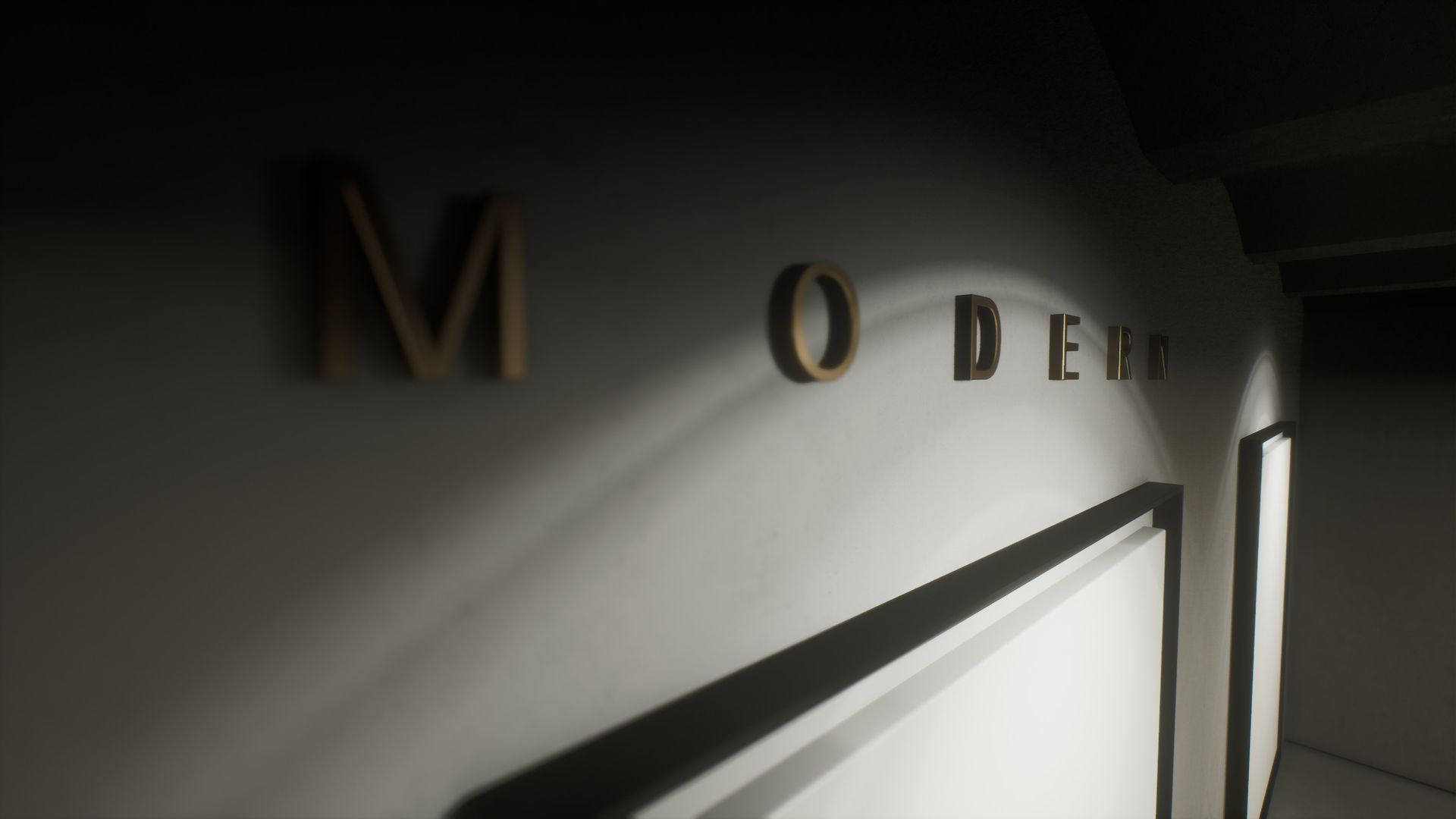 Art Gallery 004 UE4 3D model_8