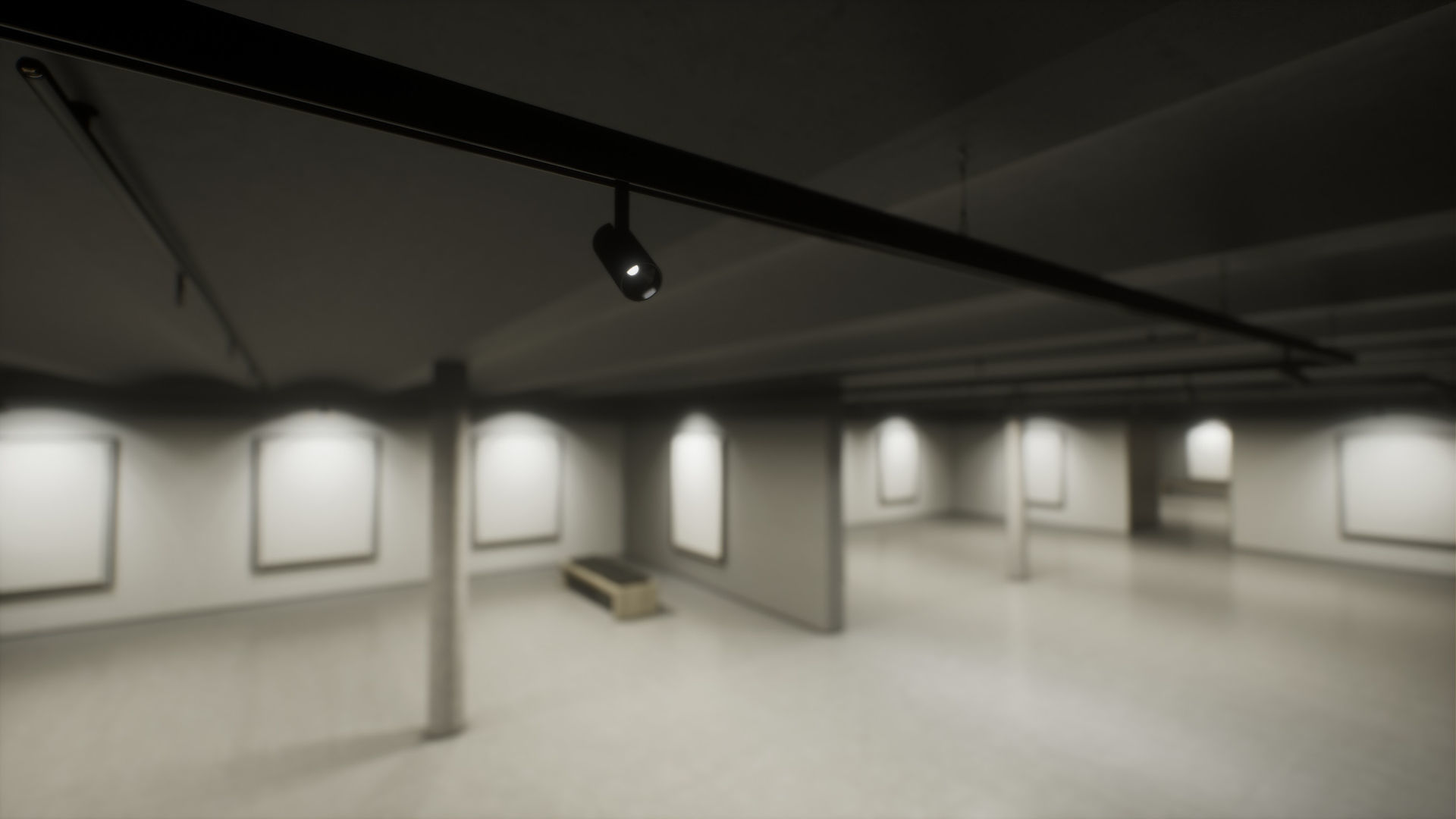 Art Gallery 004 UE4 3D model_23