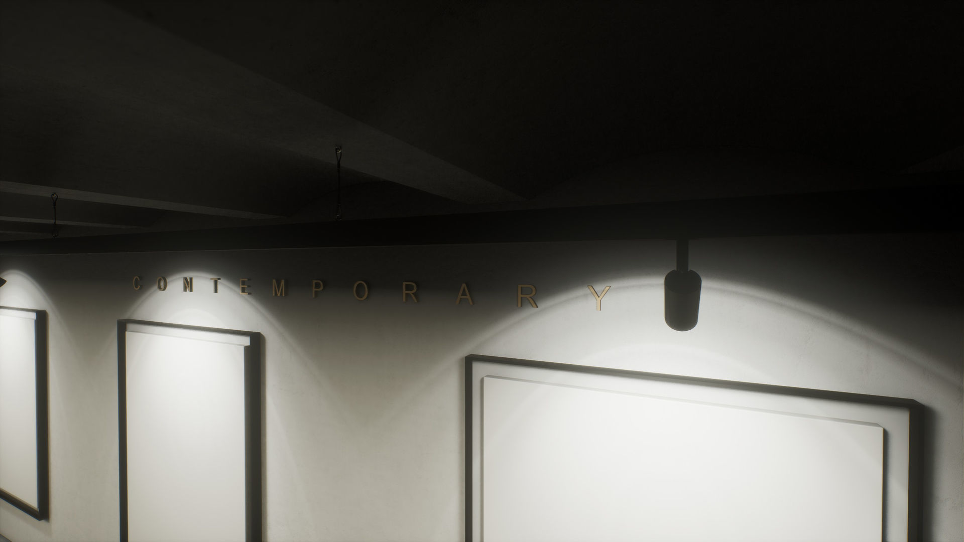 Art Gallery 004 UE4 3D model_10