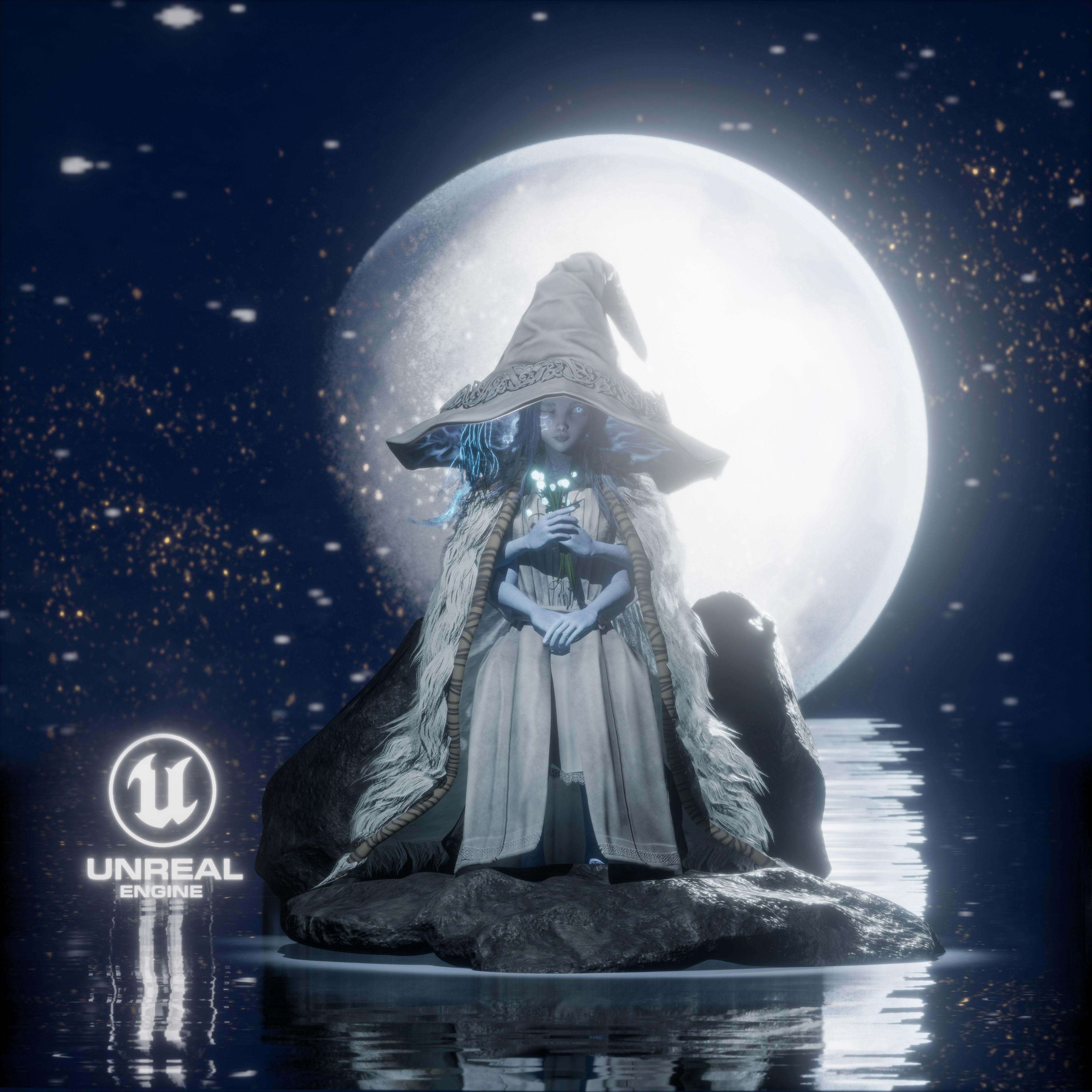 Ranni Character Fanart Free 3D model_1