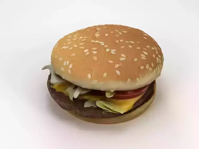 Quarter Pounder 3D model
