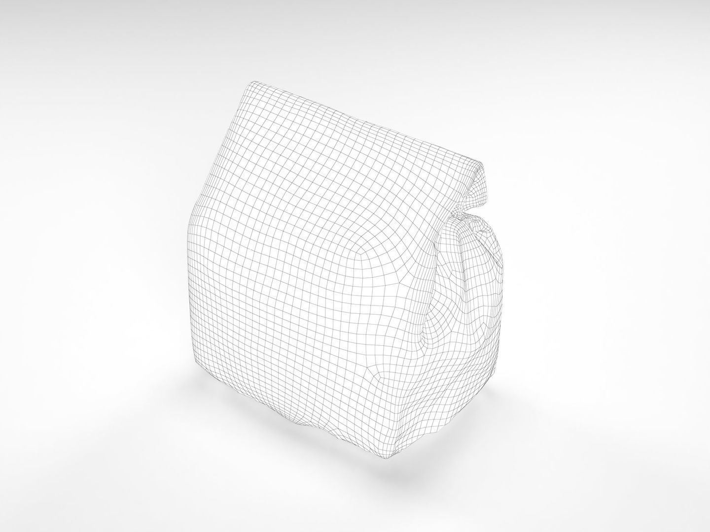 McDonalds Packaging 3D model_12