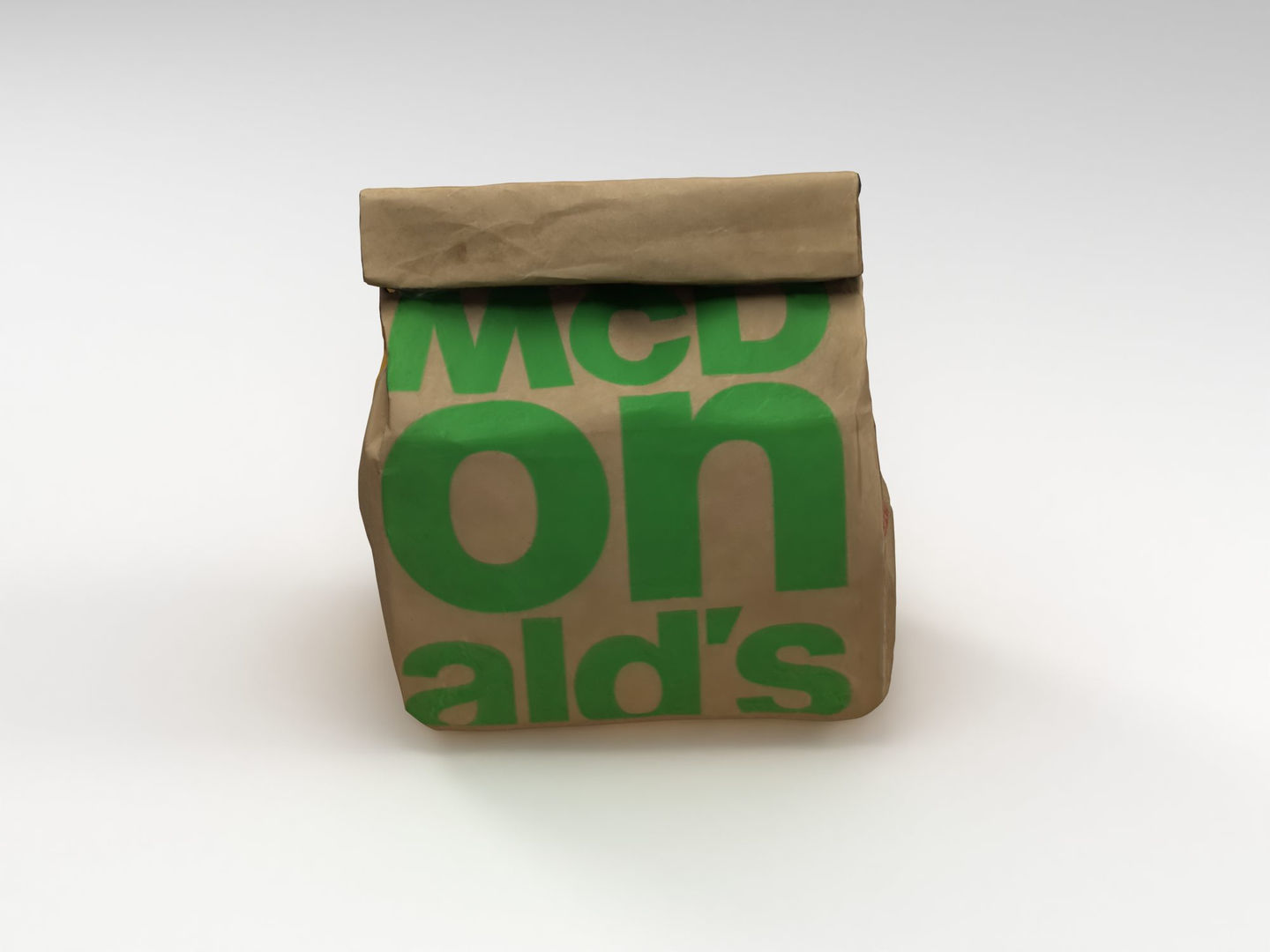 McDonalds Packaging 3D model_1
