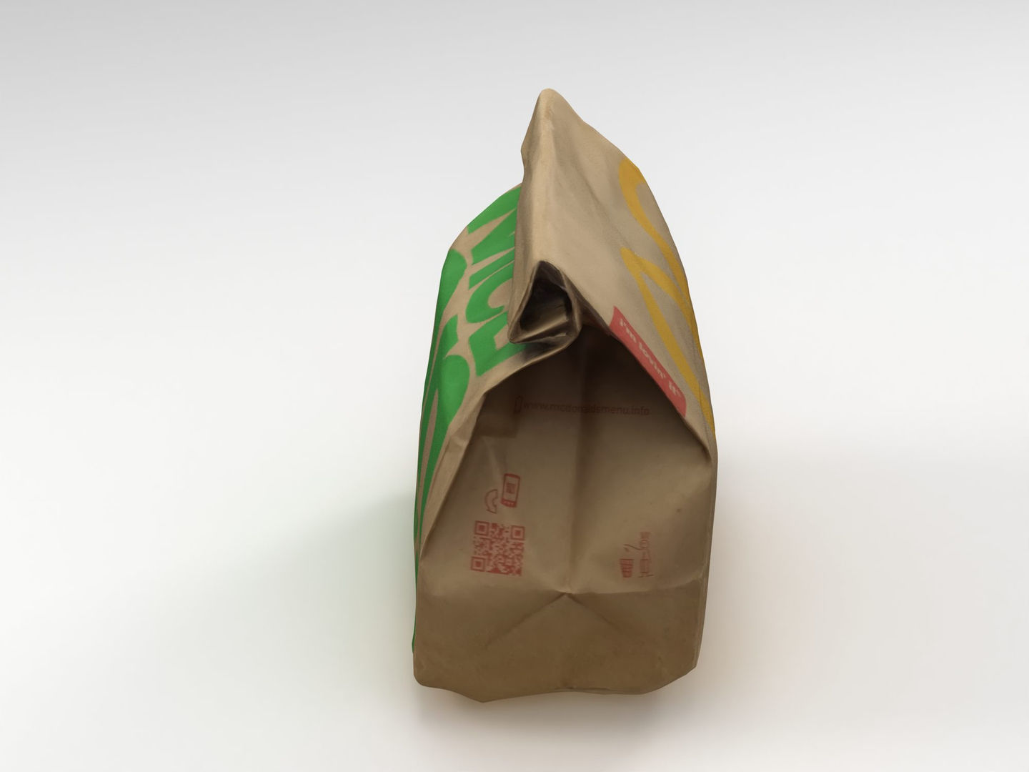 McDonalds Packaging 3D model_5