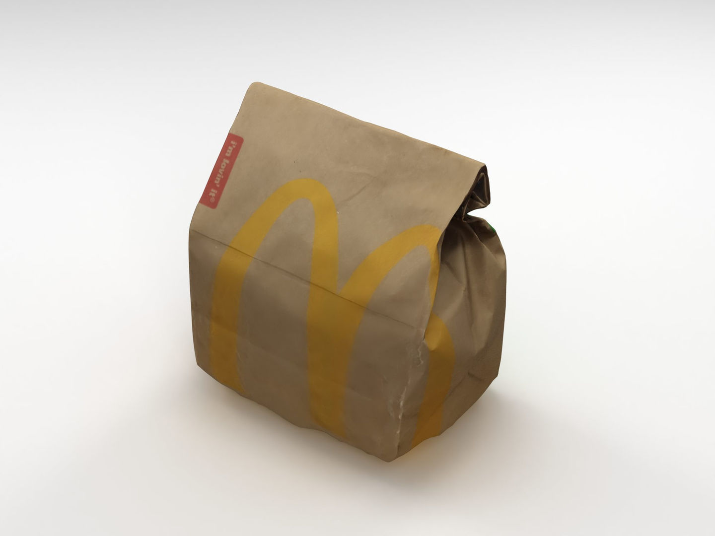 McDonalds Packaging 3D model_3