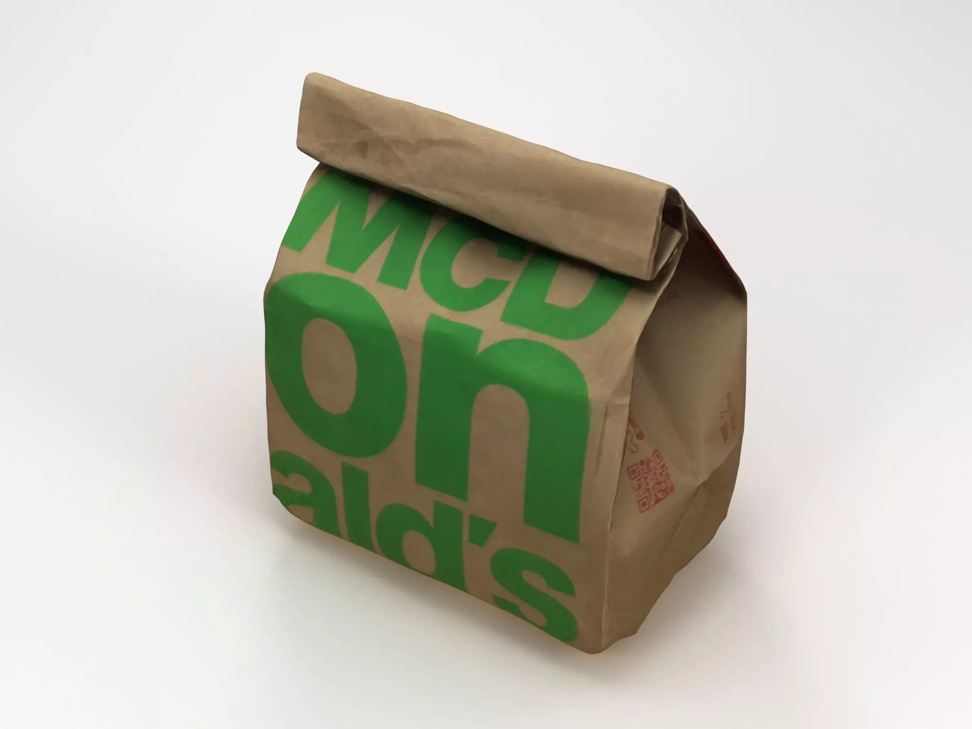 McDonalds Packaging 3D model_0