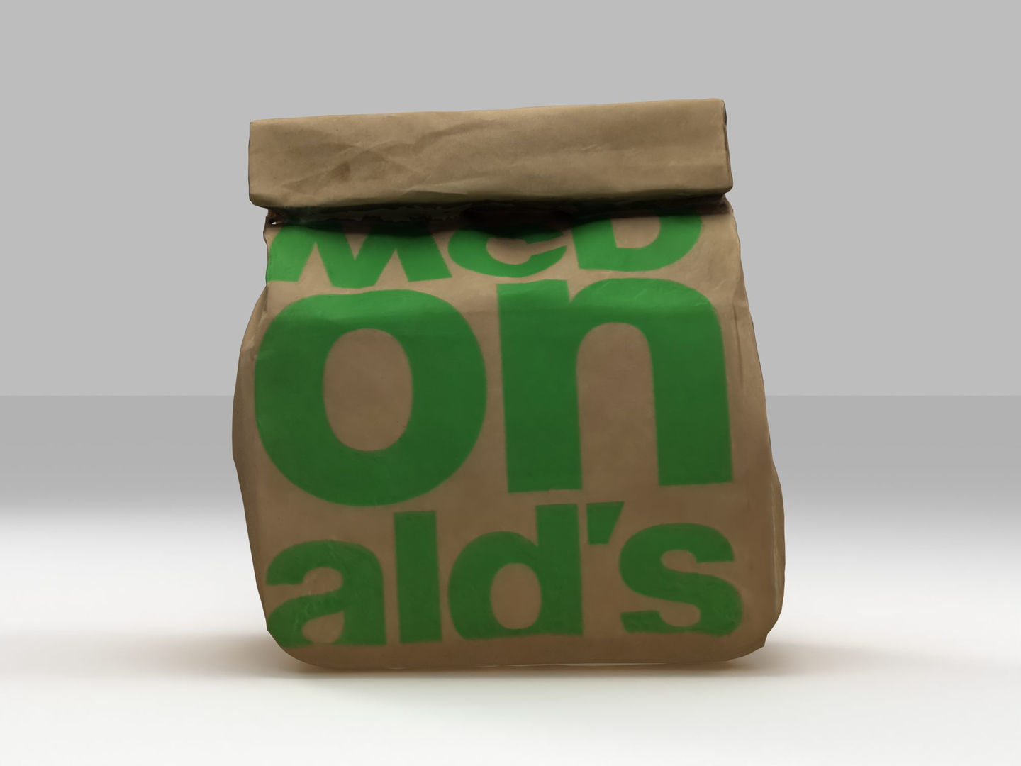 McDonalds Packaging 3D model_6