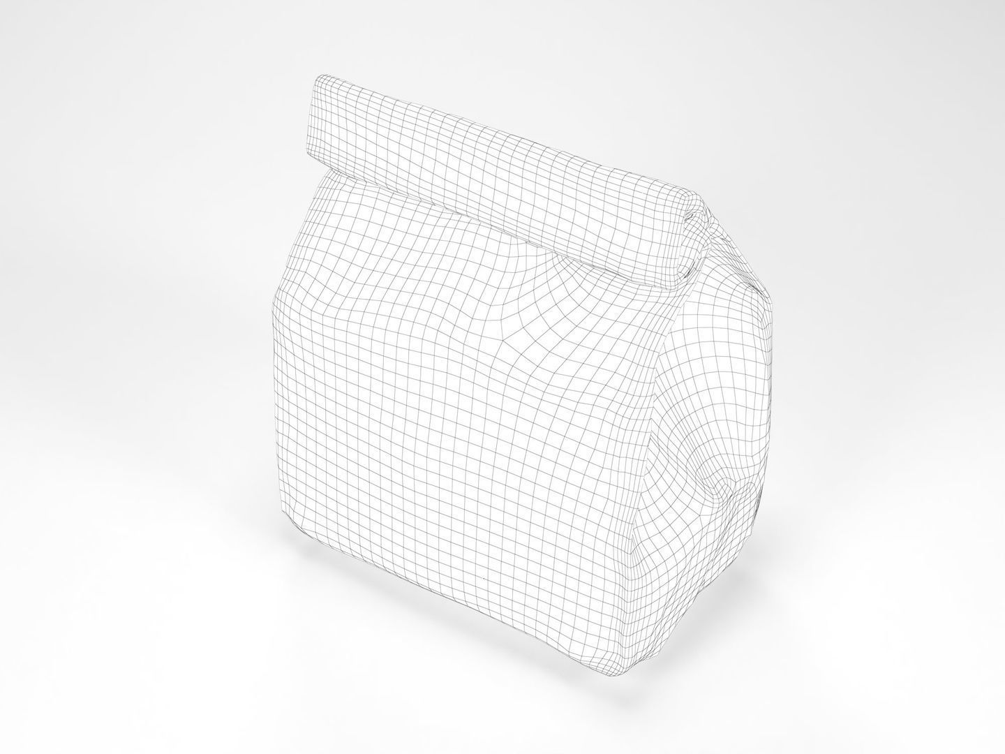 McDonalds Packaging 3D model_9