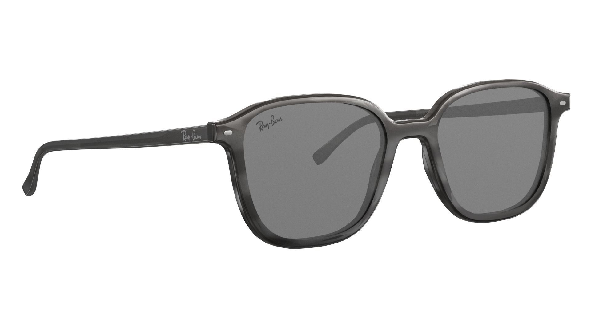 Sunglass Ray Ban Leonard Non-Polarized Dark Grey Classic  3D model_6