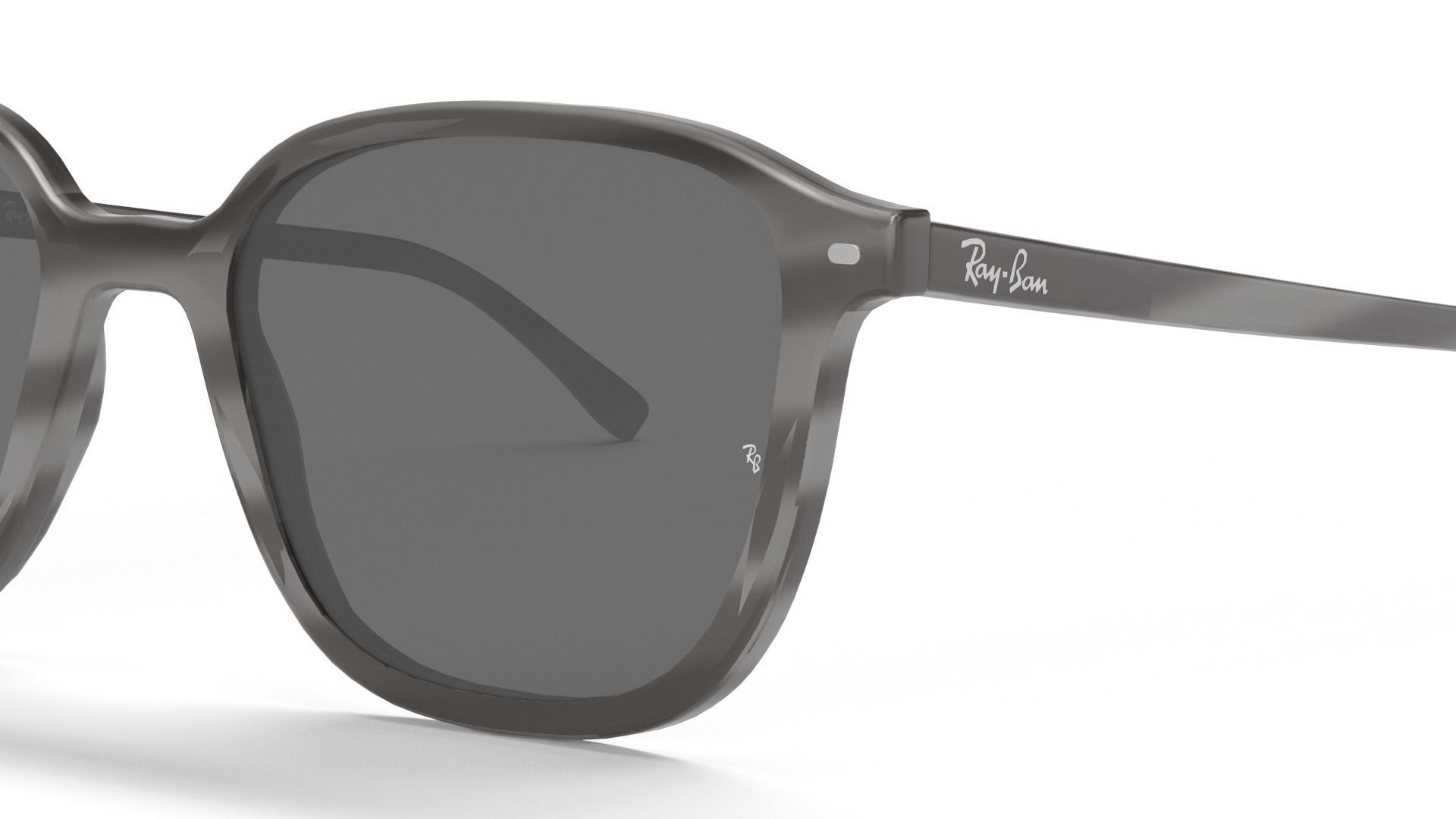 Sunglass Ray Ban Leonard Non-Polarized Dark Grey Classic  3D model_1