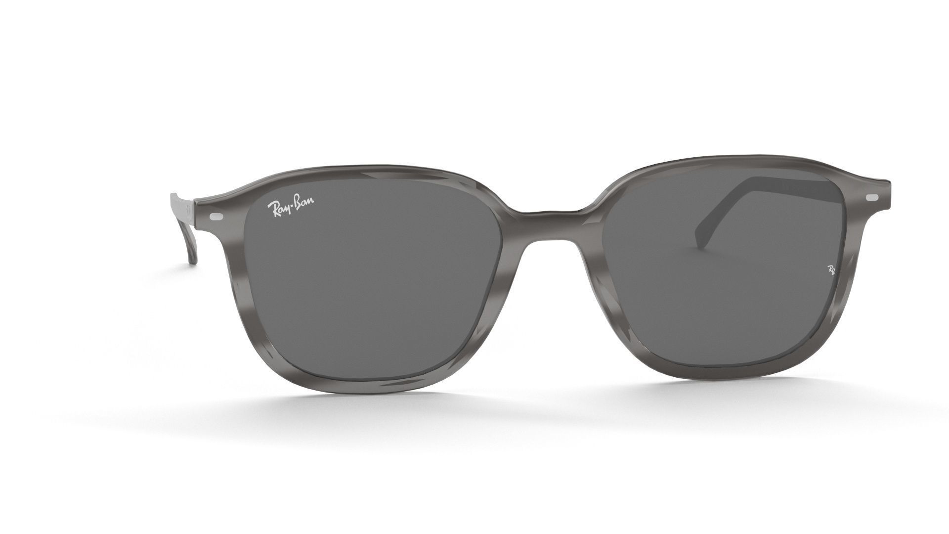Sunglass Ray Ban Leonard Non-Polarized Dark Grey Classic  3D model_16