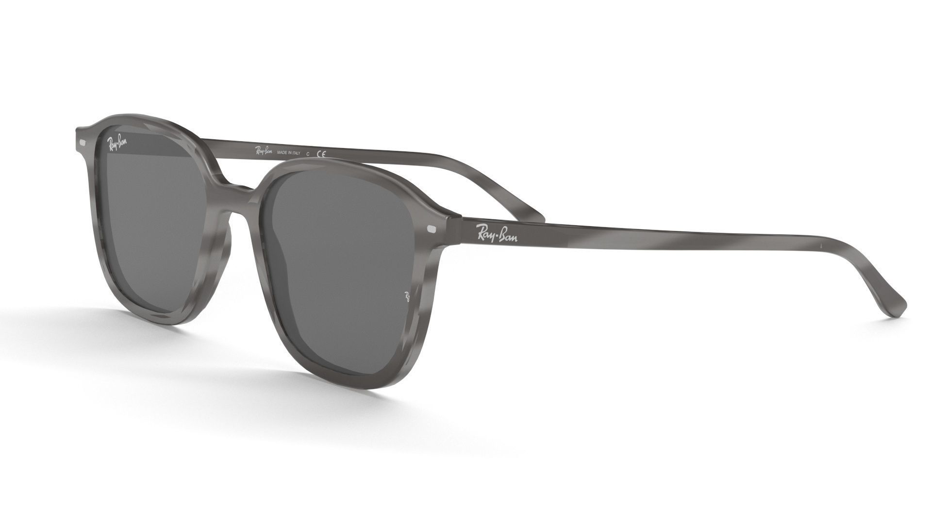 Sunglass Ray Ban Leonard Non-Polarized Dark Grey Classic  3D model_28