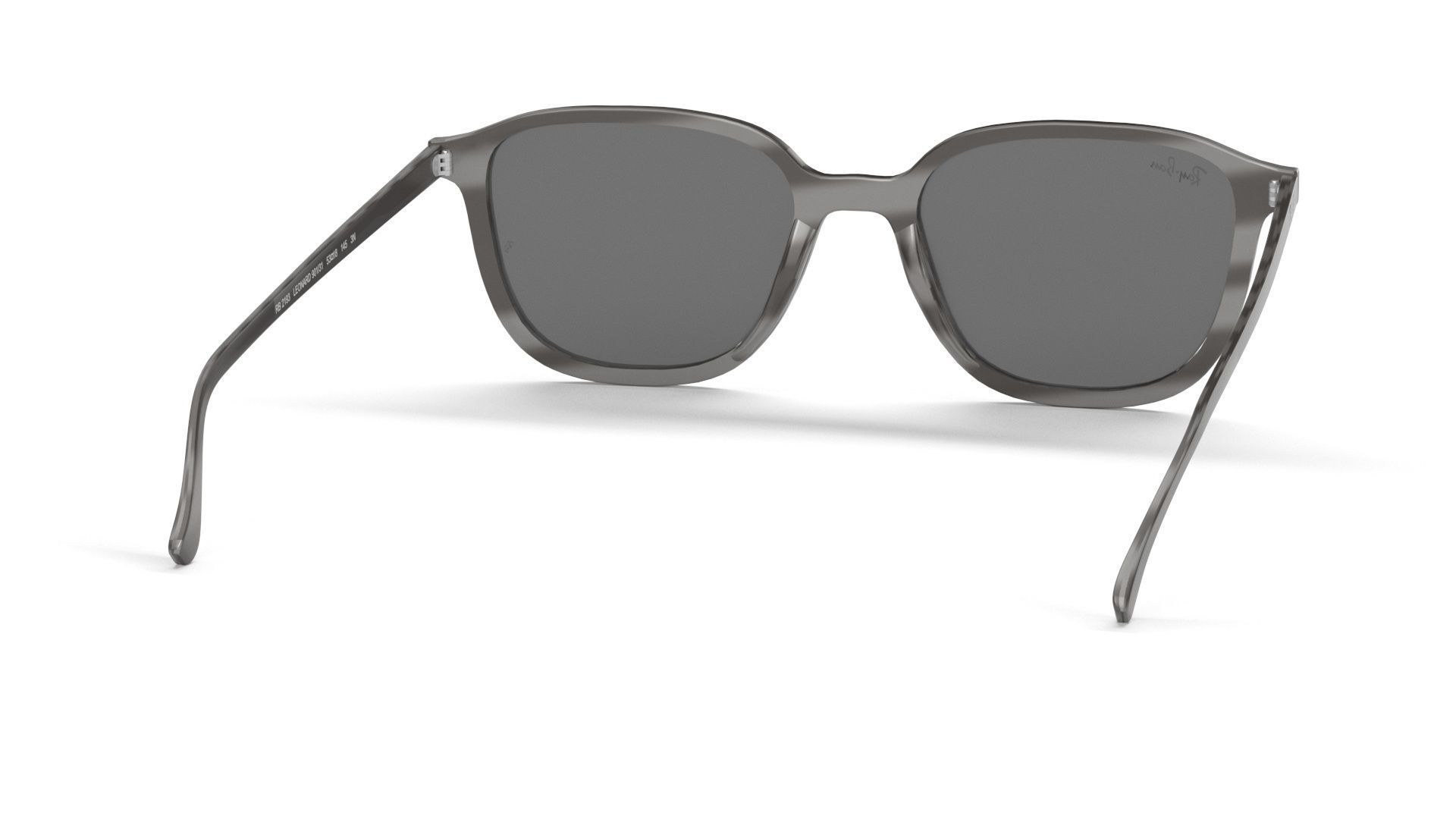 Sunglass Ray Ban Leonard Non-Polarized Dark Grey Classic  3D model_22