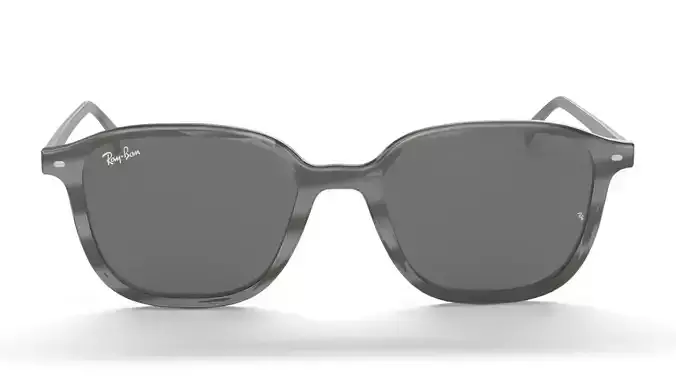 Sunglass Ray Ban Leonard Non-Polarized Dark Grey Classic  3D model