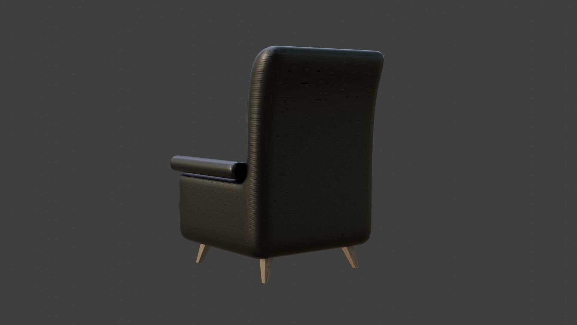 Sofa - Chair 3D Model - Low Poly Low-poly 3D model_3