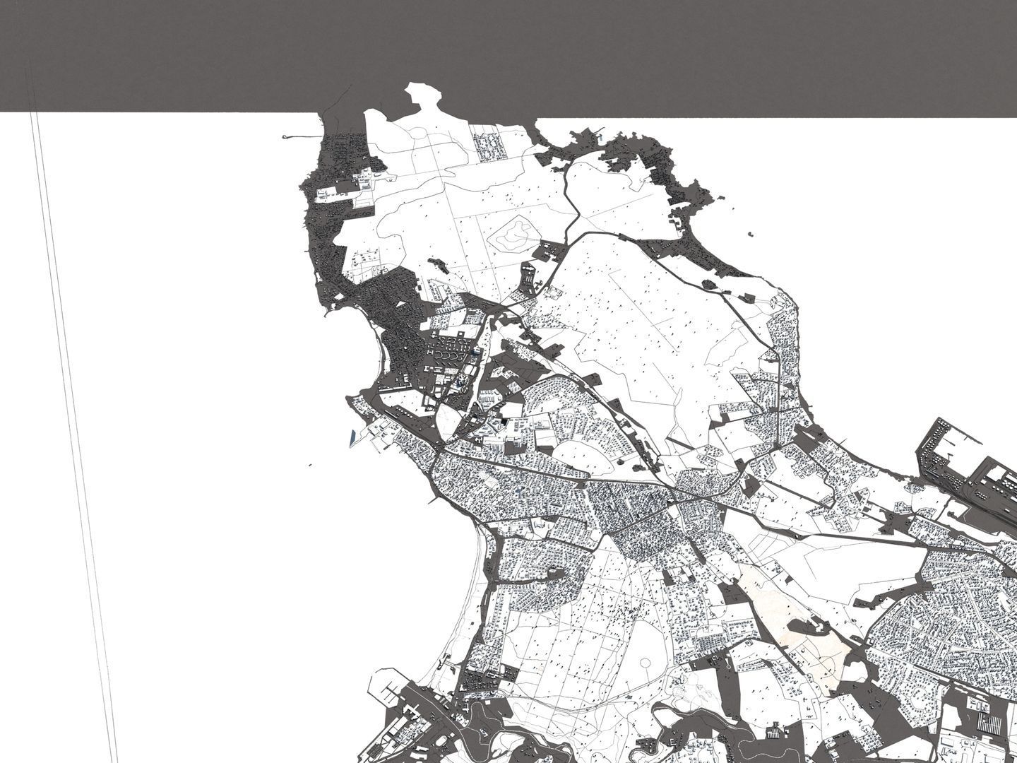 Tallinn Estonia 50x50km 3D City Map 3D model_22