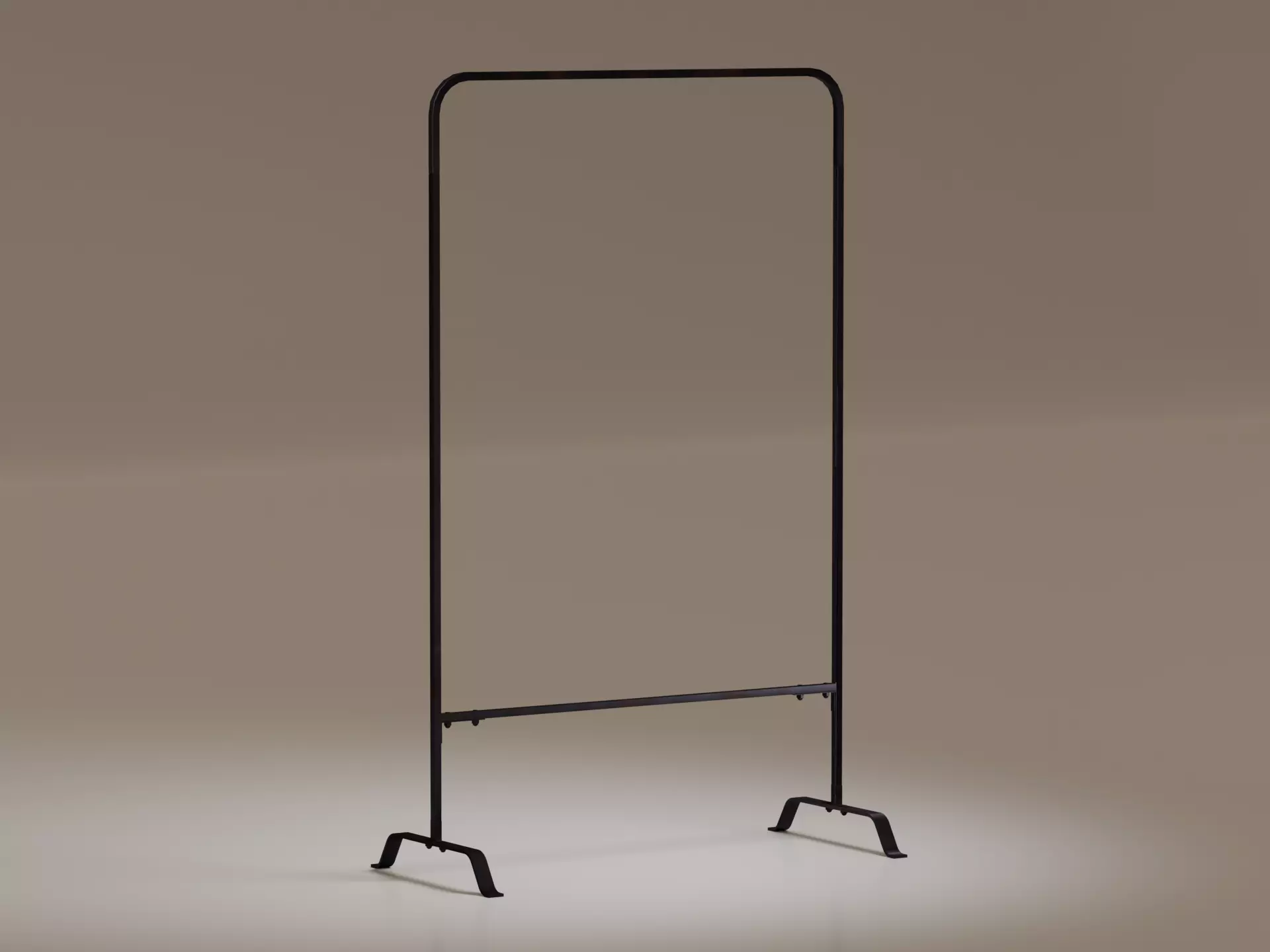 Iron Hanger Rack Low-poly 3D model