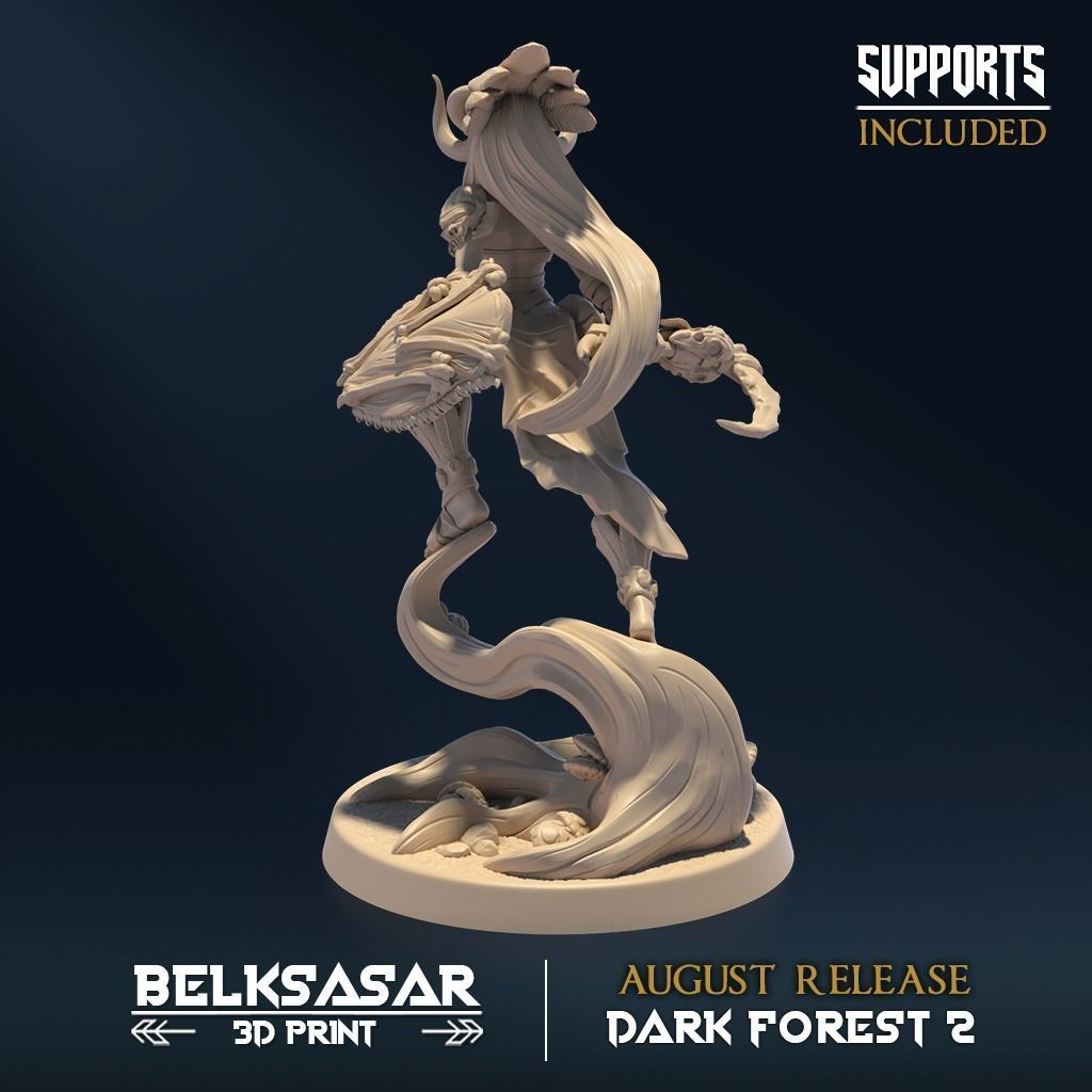 Huntress of Deception C 3D print model_2