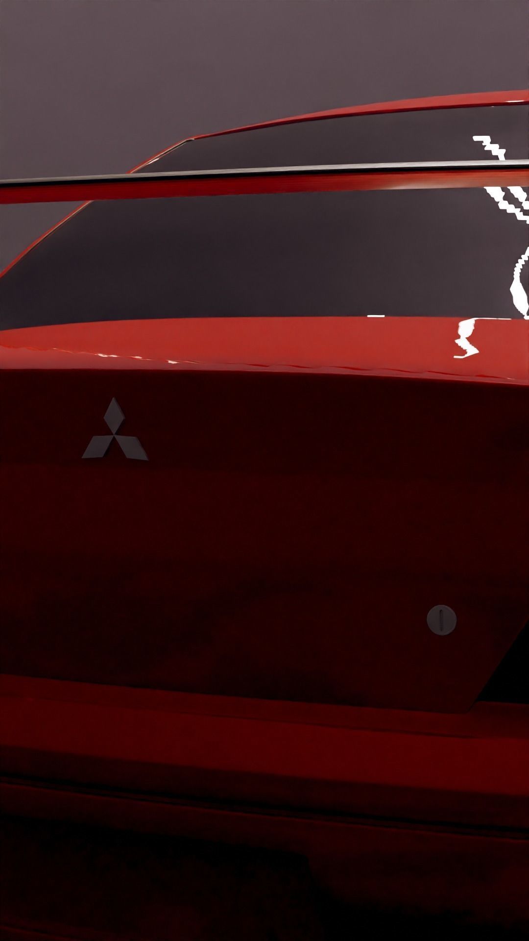 Evo 8 car in fog 3D model_20