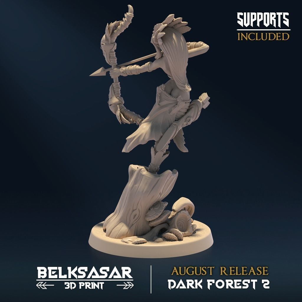 Huntress of Deception D 3D print model_1