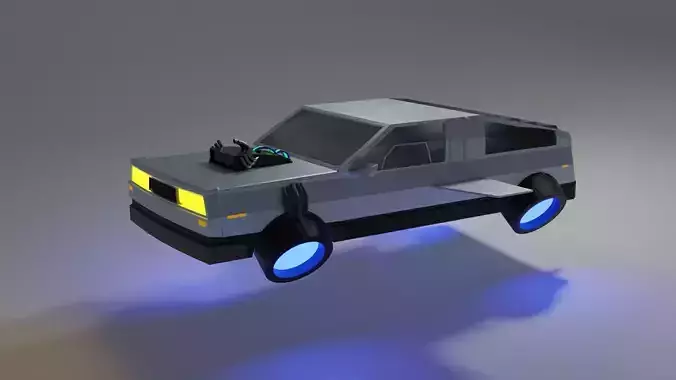 cyber punk car