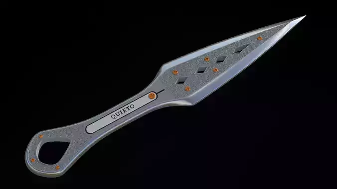 Quieto apex knife  3D model
