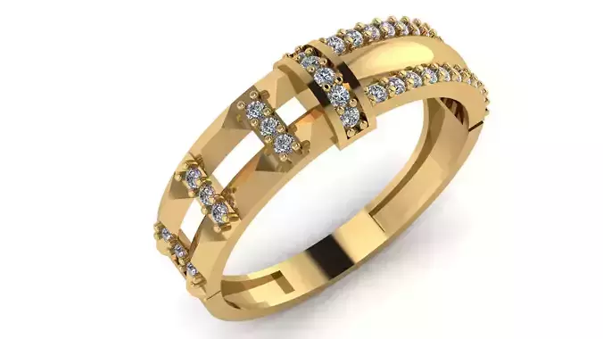 wedding Ring cocktail gemstone printable collection H 016