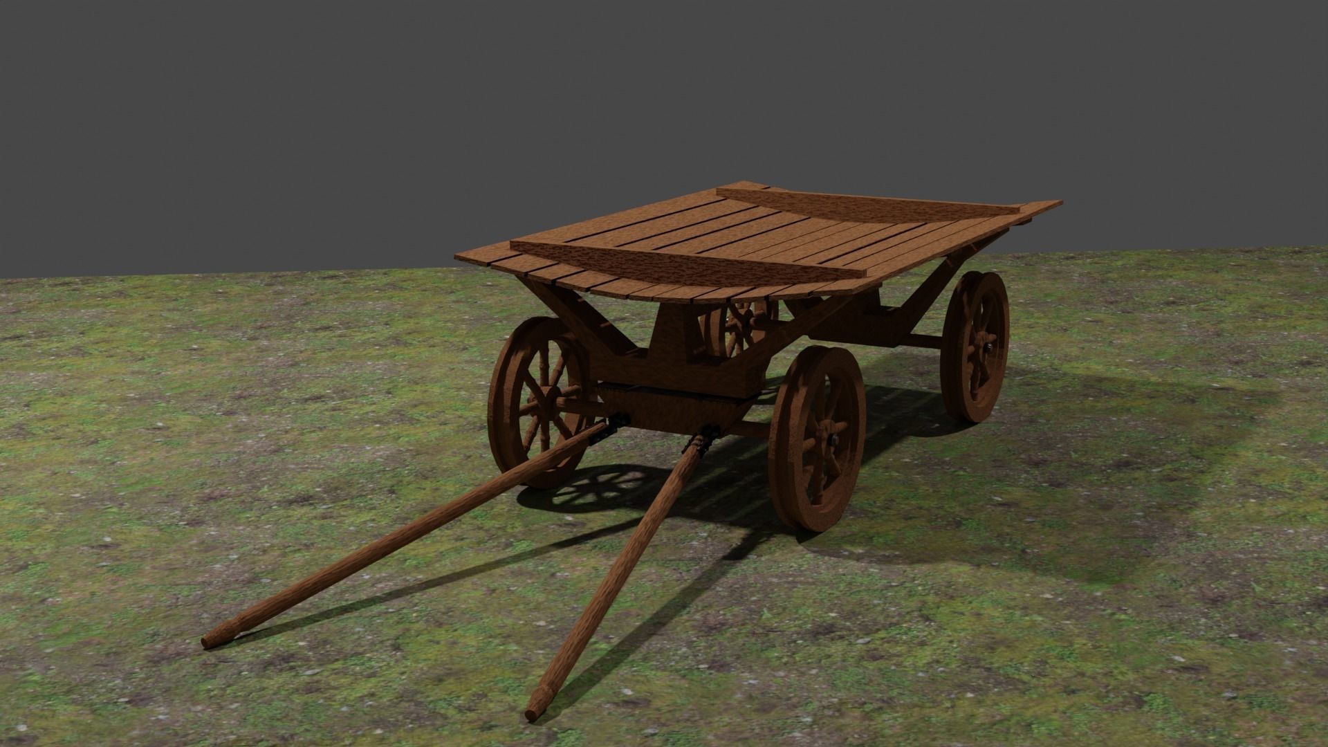 Shop pack in medieval style PBR Low poly game ready Low-poly 3D model_2