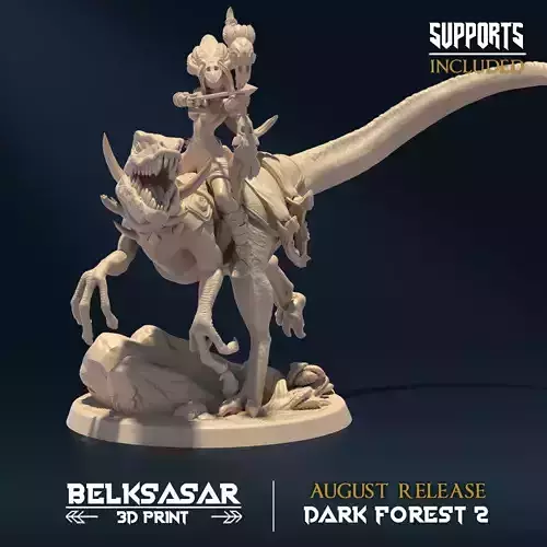 Doomrider Huntress Nude B