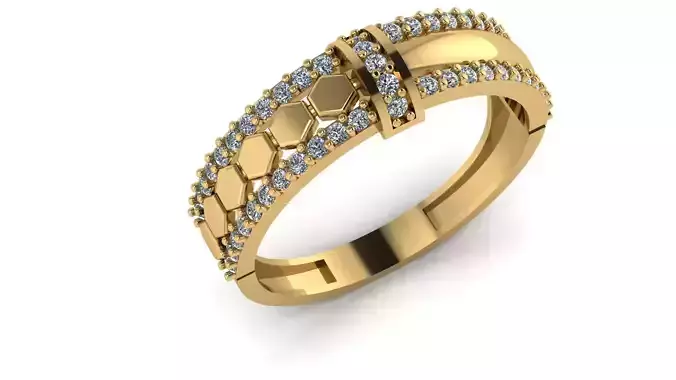 wedding Ring cocktail gemstone printable collection H 019