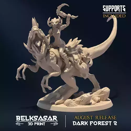 Doomrider Huntress Nude D