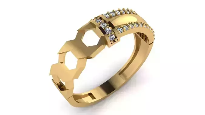 wedding Ring cocktail gemstone printable collection H 020