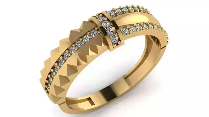 wedding Ring cocktail gemstone printable collection H 024